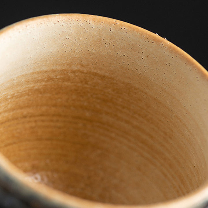 Buddha Stones Sunflower Kiln Change Ceramic Coffee Mug Tea Latte Espresso Coffee Cup 250ml - image 13