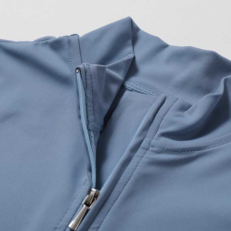 Buddha Stones High Stretch Zipper Short Sleeve Jumpsuit Sports Fitness Yoga Women Bodysuit - image 11