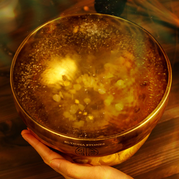 Lunar Rainbow Full Moon Singing Bowl Handcrafted for Healing and Meditation Positive Energy Sound Bowl Set - image 1