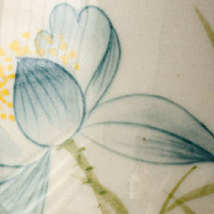 Buddha Stones Hand Painted Lotus Flower Ceramic Teacup Kung Fu Tea Cup - image 4