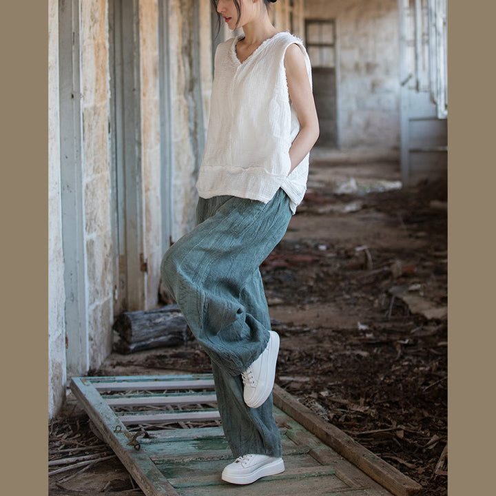 Buddha Stones Retro Tie Dye Harem Pants Casual Women's Yoga Pants With Pockets - image 32