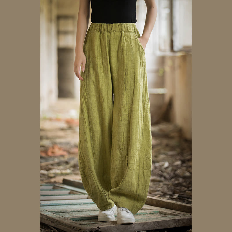 Buddha Stones Retro Tie Dye Harem Pants Casual Women's Yoga Pants With Pockets - image 56