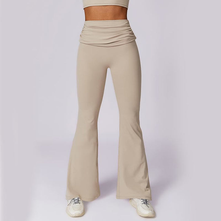 Buddha Stones Sleeveless Backless Strap Tank Top Bra Flared Pants Sports Fitness Yoga - image 60