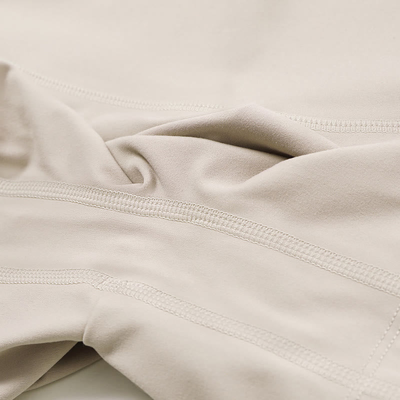 Buddha Stones Gym Sports Yoga Backless Bra Crop Tank Top Breathable Shorts - image 25