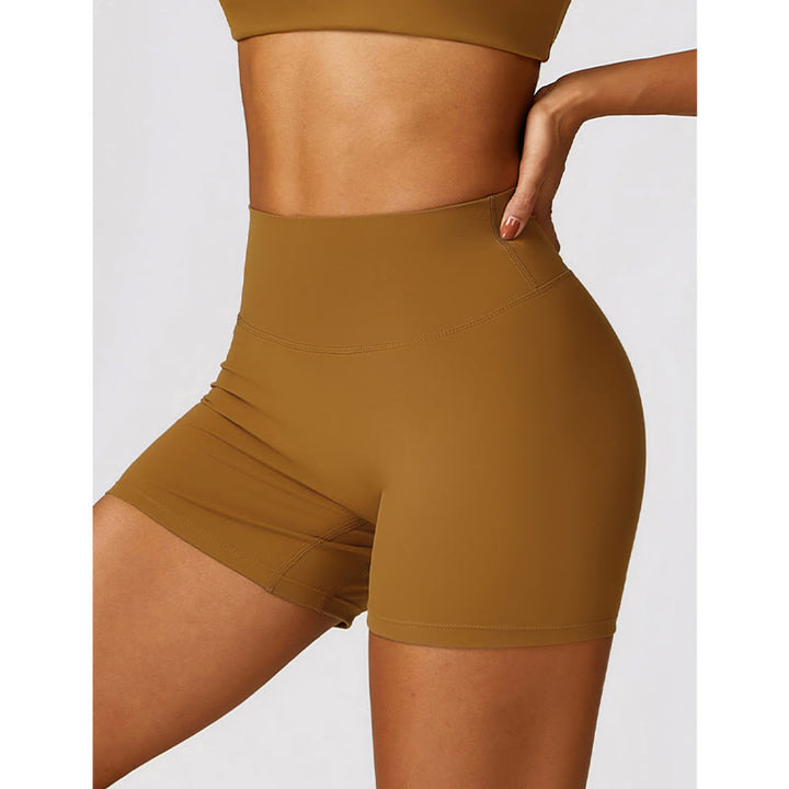 Buddha Stones Gym Sports Yoga Backless Bra Crop Tank Top Breathable Shorts - image 53