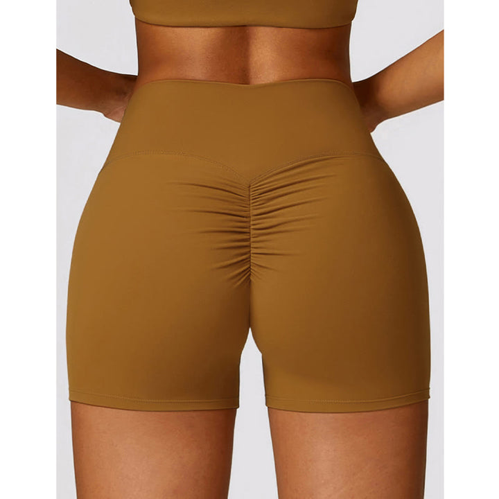 Buddha Stones Gym Sports Yoga Backless Bra Crop Tank Top Breathable Shorts - image 54