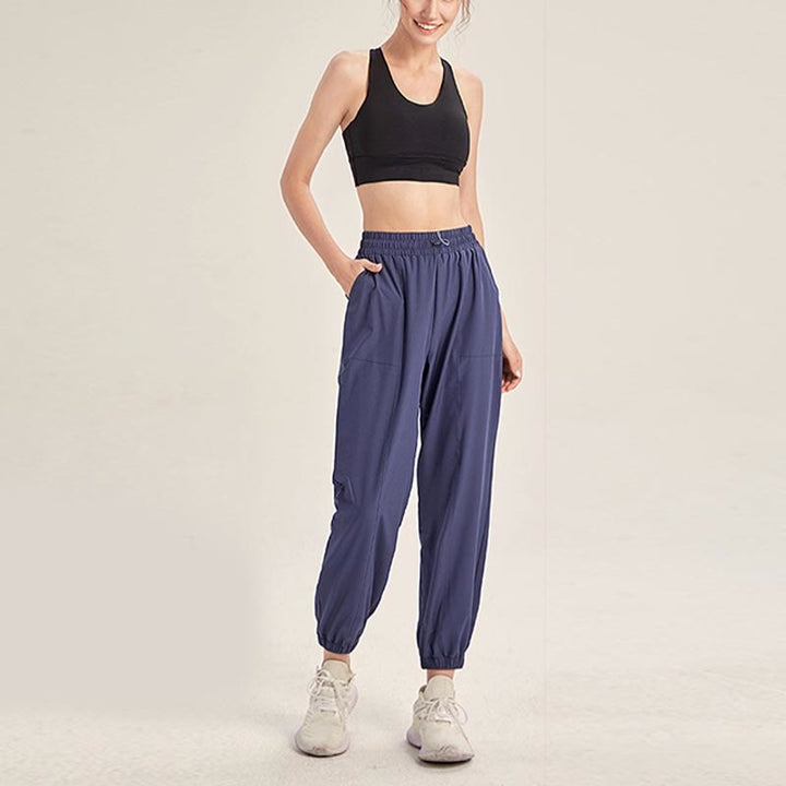 Buddha Stones Fitness Yoga Sports Track Pants With Pockets - image 4