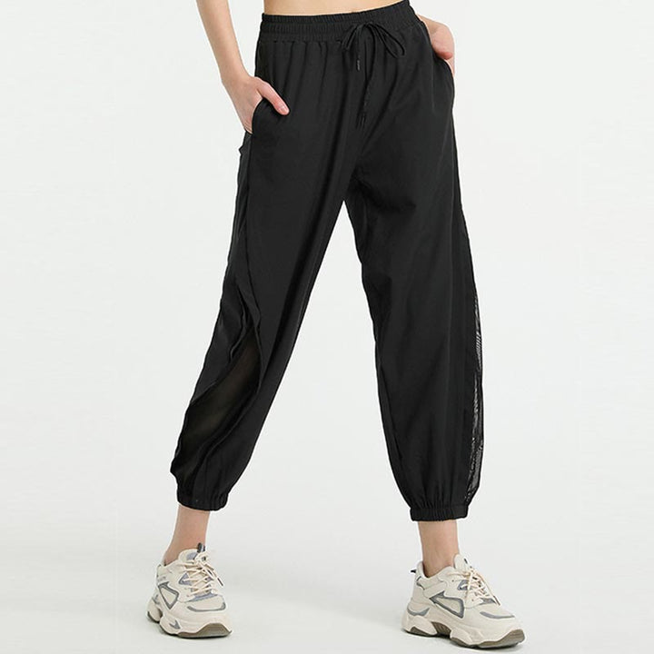 Buddha Stones High Waist Loose Fitness Yoga Sports Track Pants With Pockets - image 9