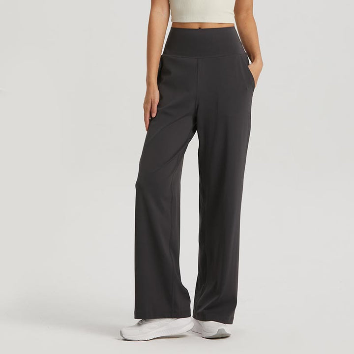 Buddha Stones High Waist Breathable Track Pants For Sports Fitness Yoga - Dark Gray - US8-10，UK/AU12-14，EU40-42 (XL) - image 10