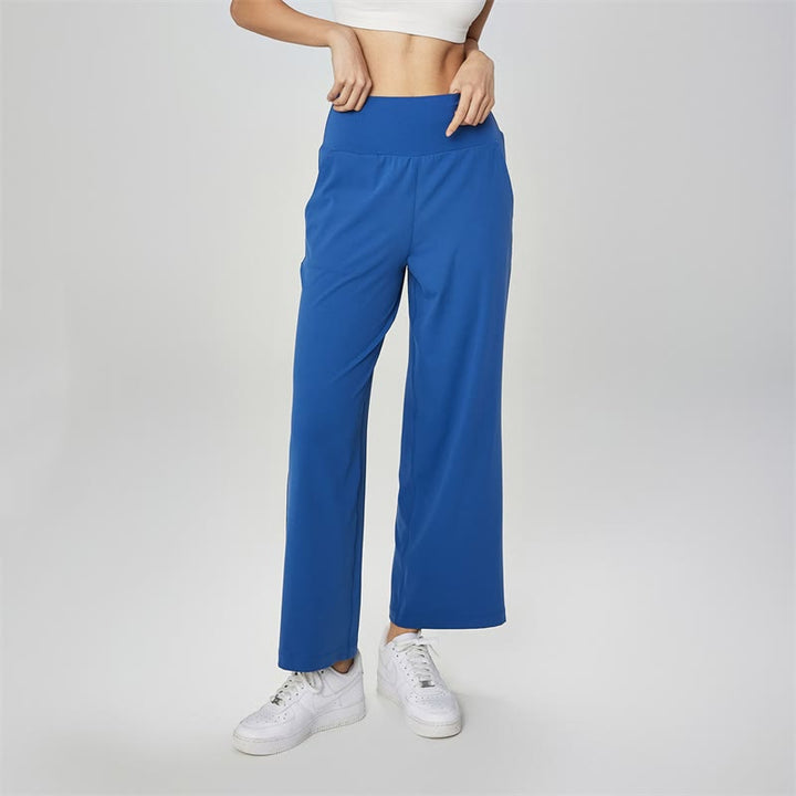 Buddha Stones High Waist Breathable Track Pants For Sports Fitness Yoga - Blue - US8-10，UK/AU12-14，EU40-42 (XL) - image 9