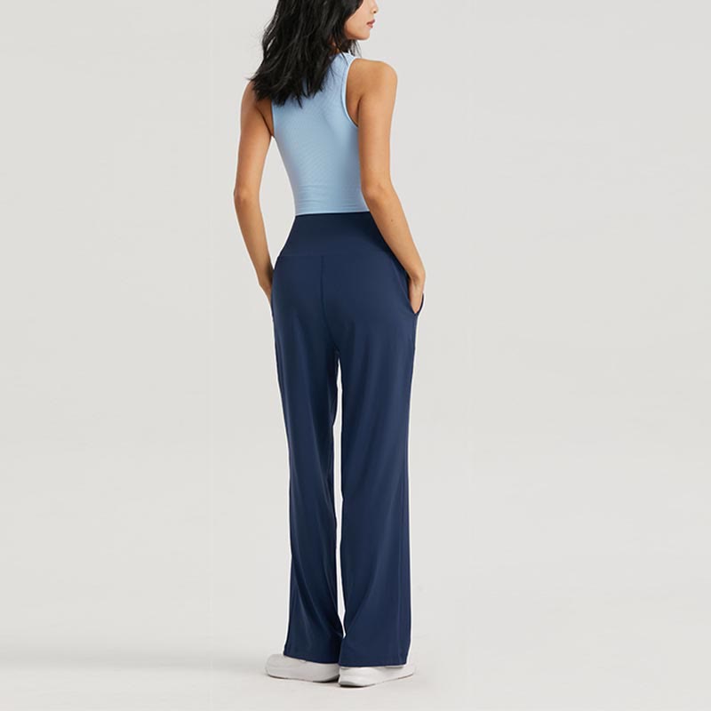 Buddha Stones High Waist Breathable Track Pants For Sports Fitness Yoga - image 3