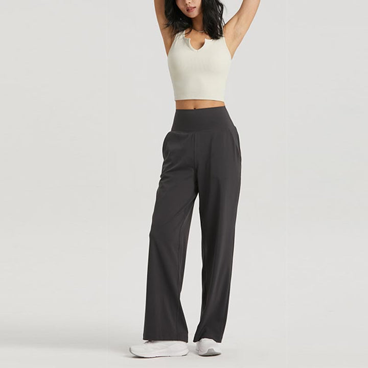 Buddha Stones High Waist Breathable Track Pants For Sports Fitness Yoga - image 13