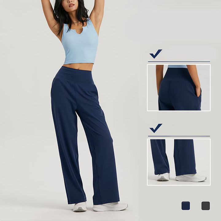 Buddha Stones High Waist Breathable Track Pants For Sports Fitness Yoga - image 5