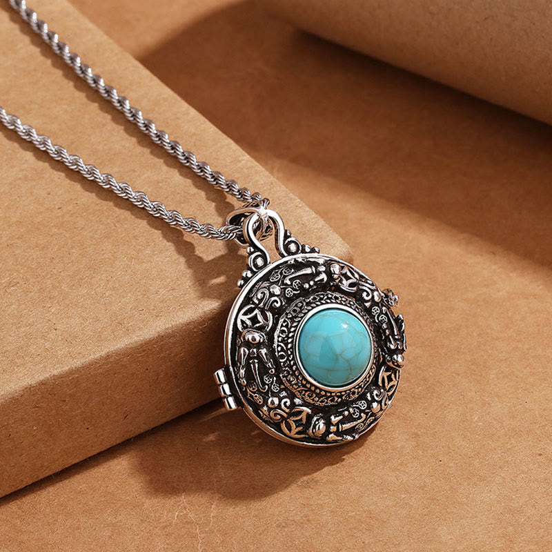 Buddha Stones Tibetan Pi Xiu Luck Copper Necklace - image 2