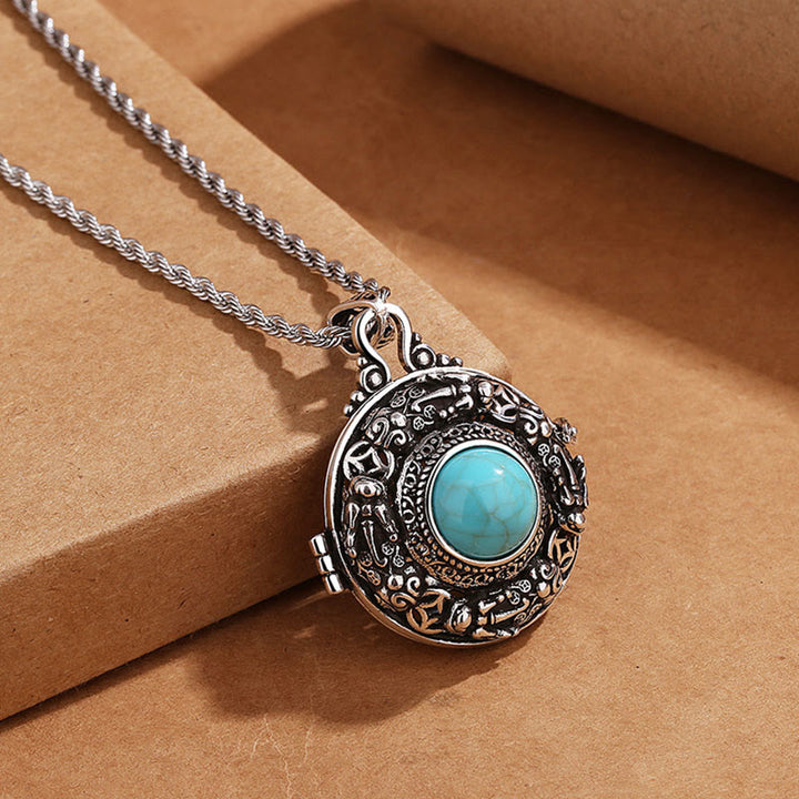 Buddha Stones Tibetan Pi Xiu Luck Copper Necklace - image 2