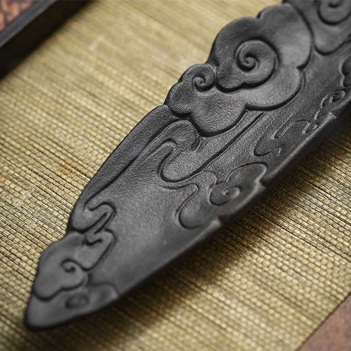 Buddha Stones Auspicious Clouds Pixiu Healing Ceramic Stick Incense Burner Decoration - image 5
