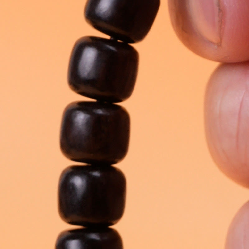 Buddha Stones Ebony Wood Rosewood Peace Balance Bracelet - image 6