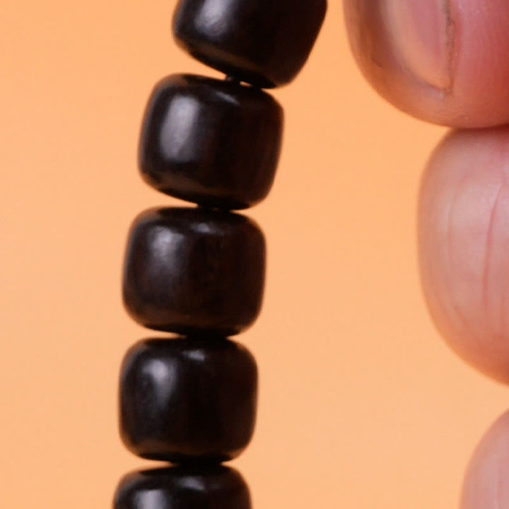 Buddha Stones Ebony Wood Rosewood Peace Balance Bracelet - image 6