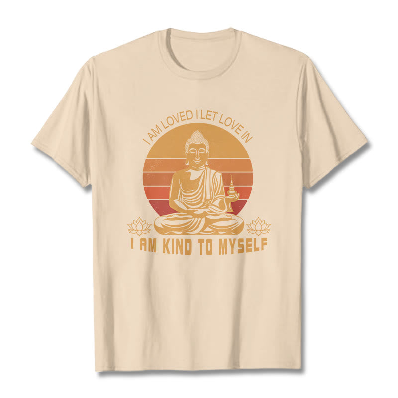 Buddha Stones I Am Loved Tee T-shirt - Bisque - 2XL - image 4