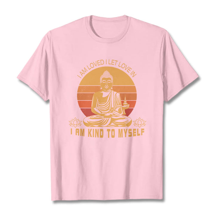 Buddha Stones I Am Loved Tee T-shirt - LightPink - 2XL - image 6