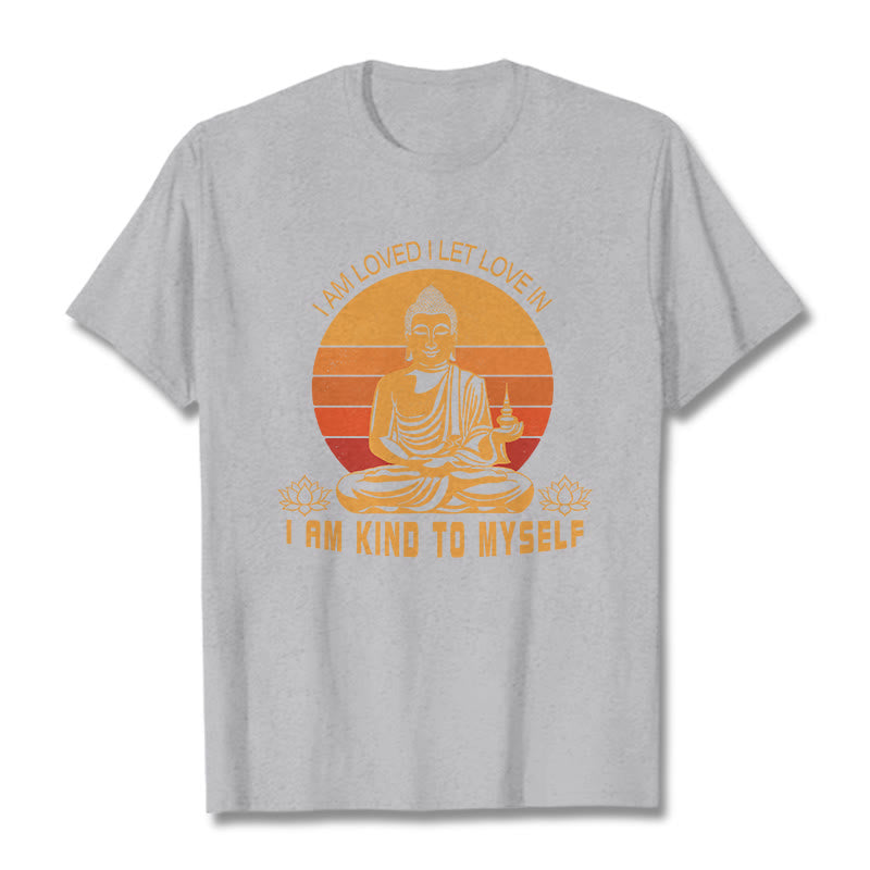 Buddha Stones I Am Loved Tee T-shirt - LightGrey - 2XL - image 10