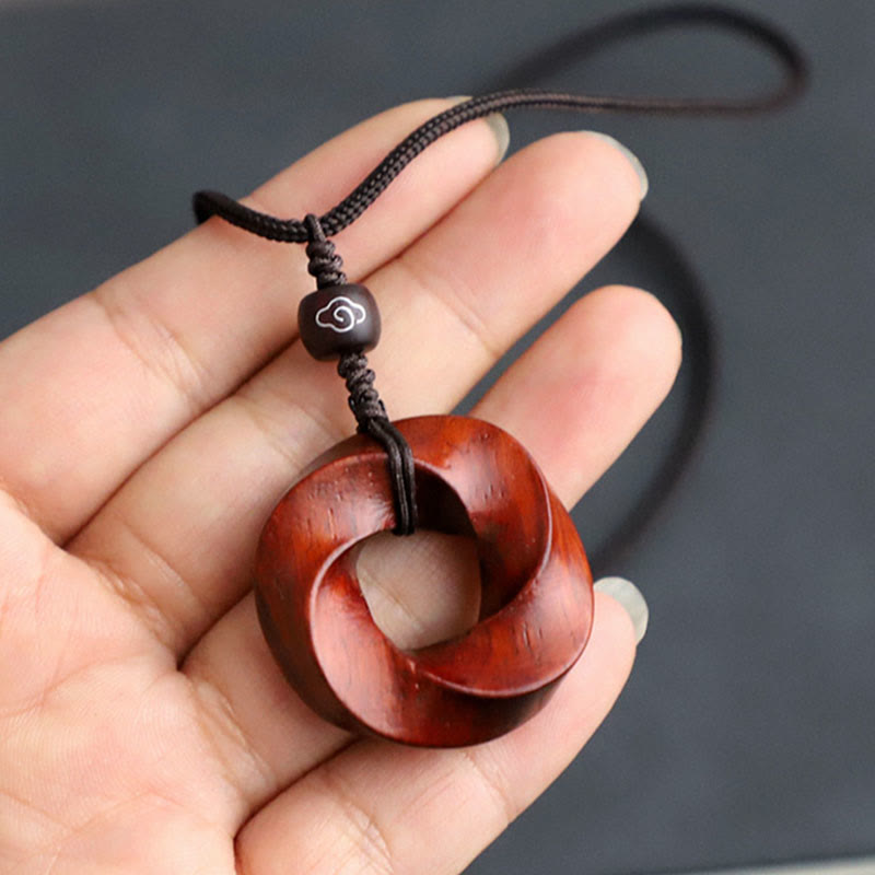 Buddha Stones Auspicious Clouds Relaxation Necklace Pendant - image 4