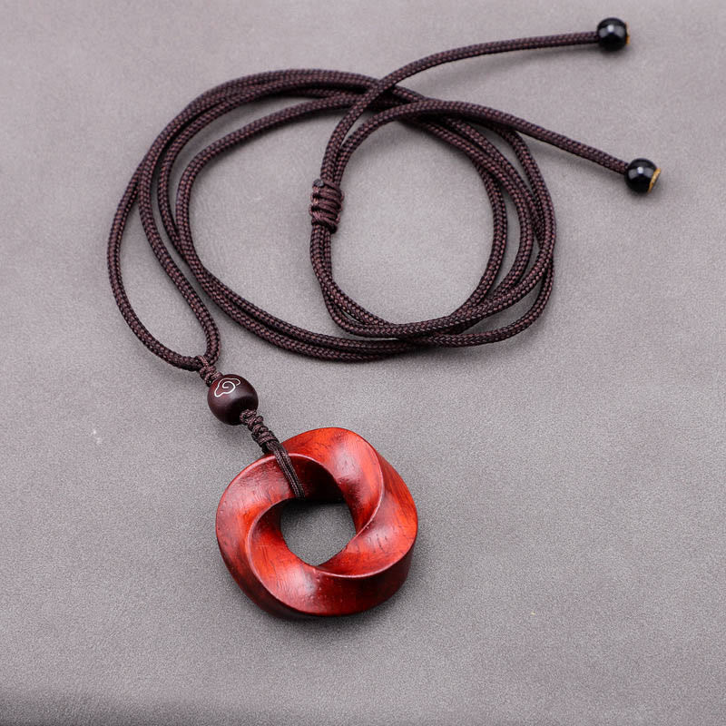 Buddha Stones Auspicious Clouds Relaxation Necklace Pendant - image 1