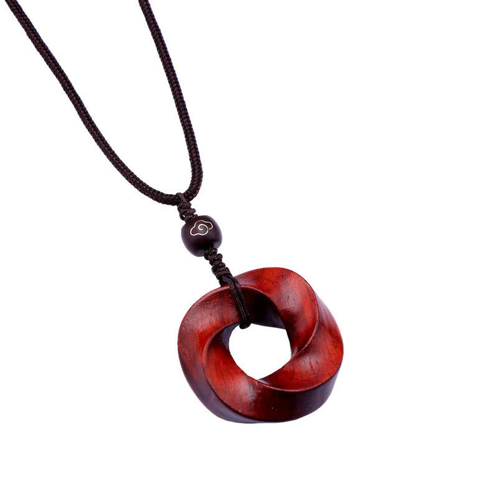 Buddha Stones Auspicious Clouds Relaxation Necklace Pendant - image 13
