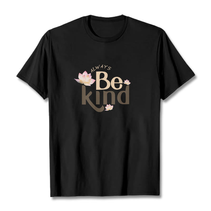 Buddha Stones Always Be Kind Tee T-shirt - Black - 2XL - image 0