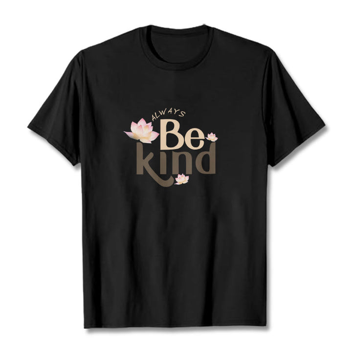 Buddha Stones Always Be Kind Tee T-shirt - Black - 2XL - image 0