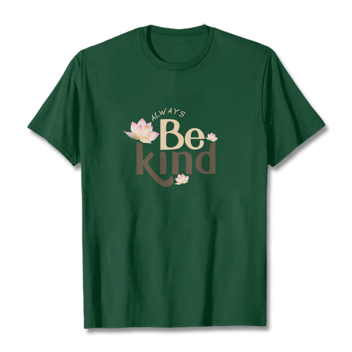 Buddha Stones Always Be Kind Tee T-shirt - ForestGreen - 2XL - image 9