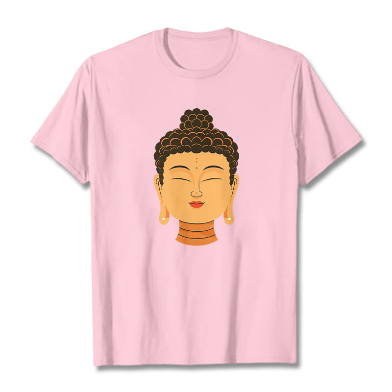 Buddha Stones Blessed Meditation Buddha Tee T-shirt - LightPink - 2XL - image 10