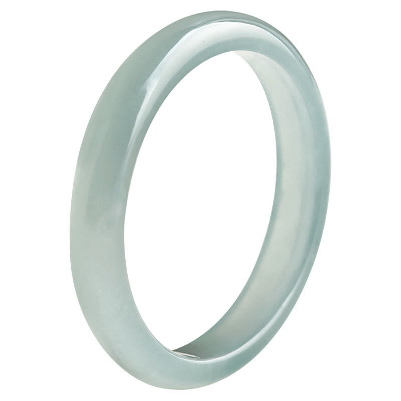 Buddha Stones Natural Jade Prosperity Luck Ring - image 5