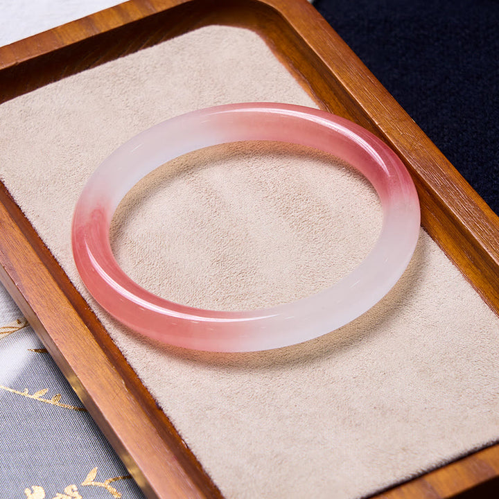 Buddha Stones Attracting Love and Protection Pink Bracelet Bangle Bundle - image 8