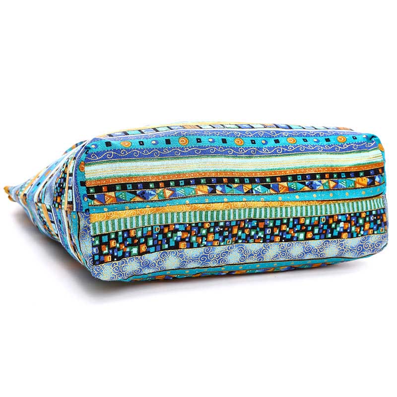 Buddha Stones Cotton Stripes Crossbody Bag Shoulder Bag - image 7