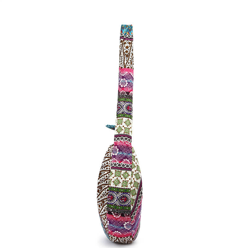 Buddha Stones Cotton Stripes Print Crossbody Bag Shoulder Bag - image 12