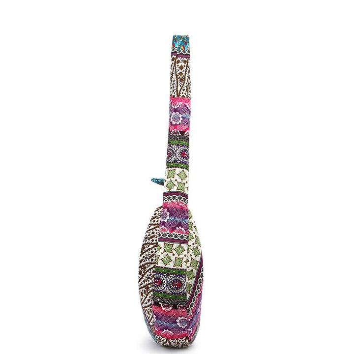 Buddha Stones Cotton Stripes Print Crossbody Bag Shoulder Bag - image 12