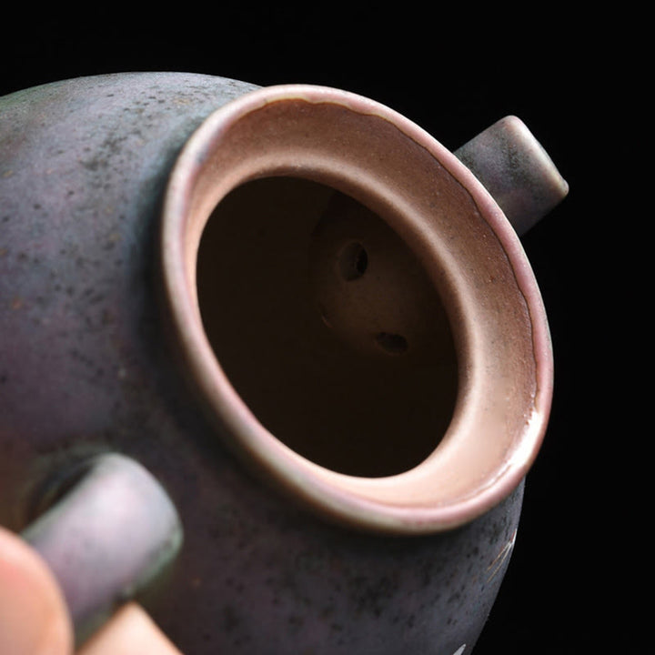 Buddha Stones White Crane Cloud Chinese Gongfu Tea Ceramic Kung Fu Teapot - image 6