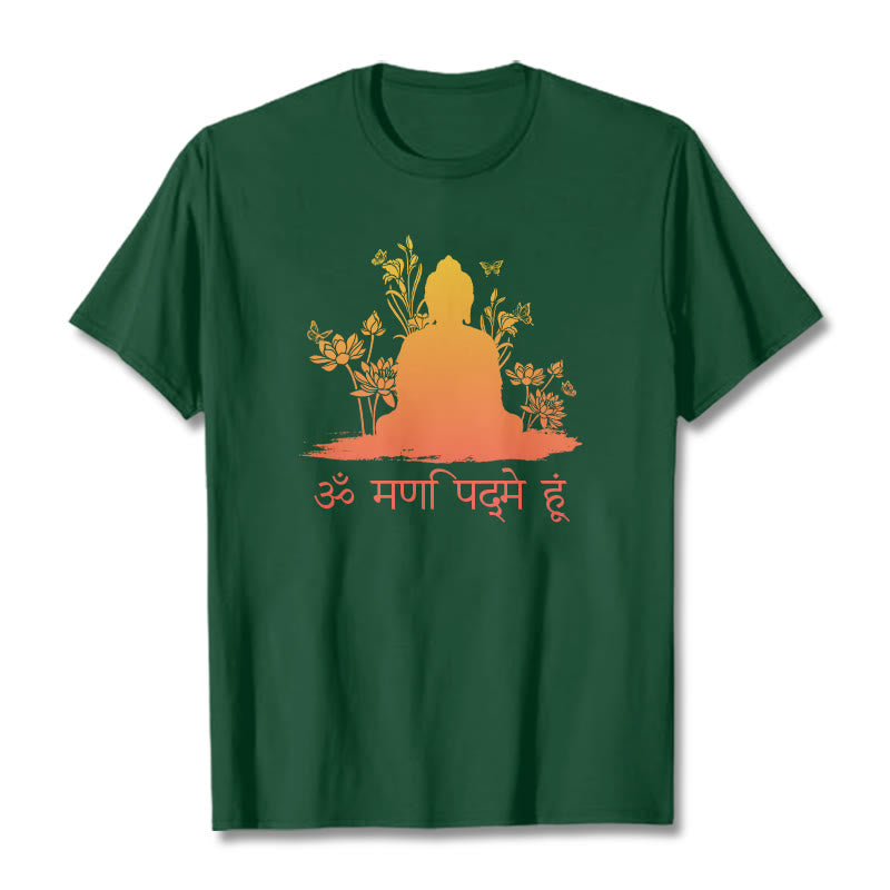 Buddha Stones Sanskrit OM NAMAH SHIVAYA Tee T-shirt - ForestGreen - 2XL - image 10
