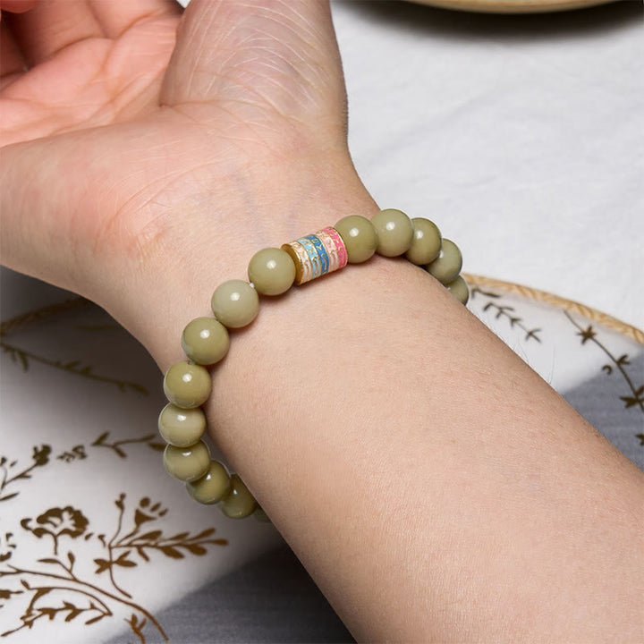 Buddha Stones Natural Alashan Agate Encourage Bracelet - image 4