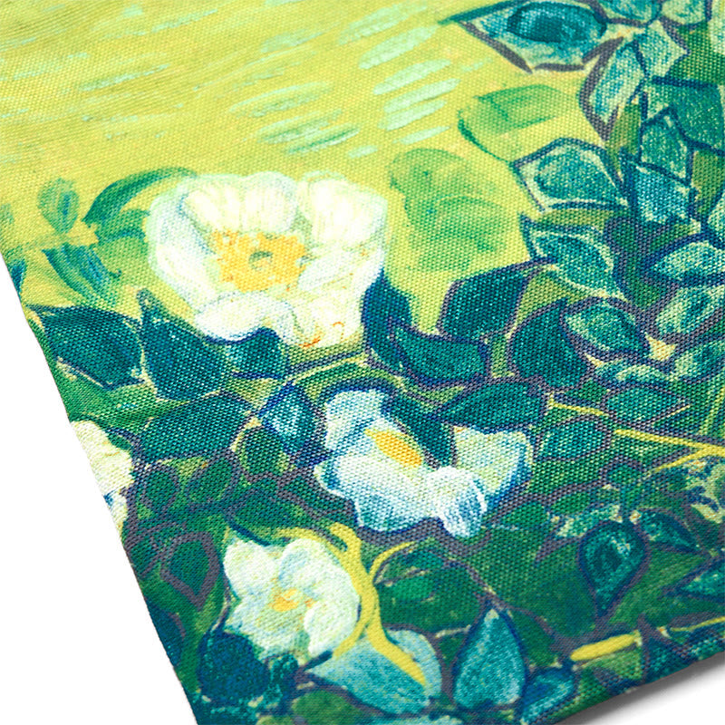 Buddha Stones Roses Canvas Handbag - image 5