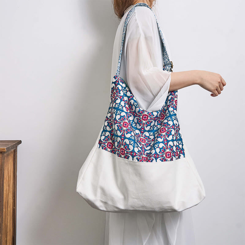 Buddha Stones Cotton Crossbody Bag Shoulder Bag - image 3