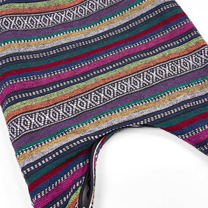 Buddha Stones Cotton Stripes Pattern Crossbody Bag Shoulder Bag - image 14