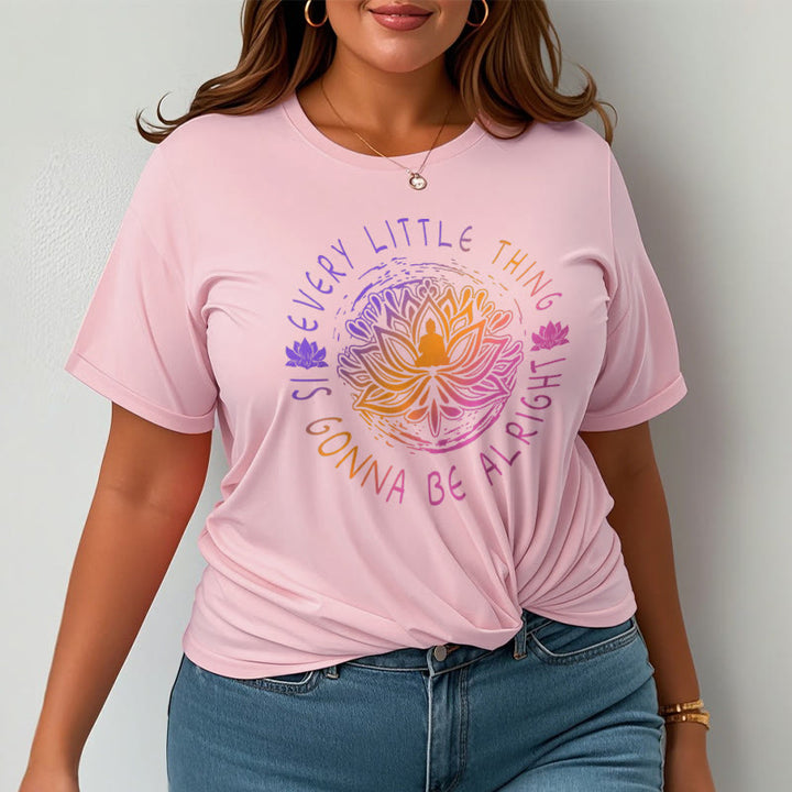 Buddha Stones Every Little Thing Is Gonna Be Alright Tee T-shirt - image 17
