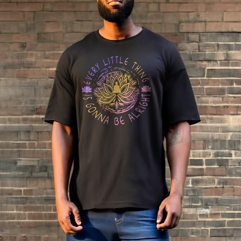 Buddha Stones Every Little Thing Is Gonna Be Alright Tee T-shirt - image 7