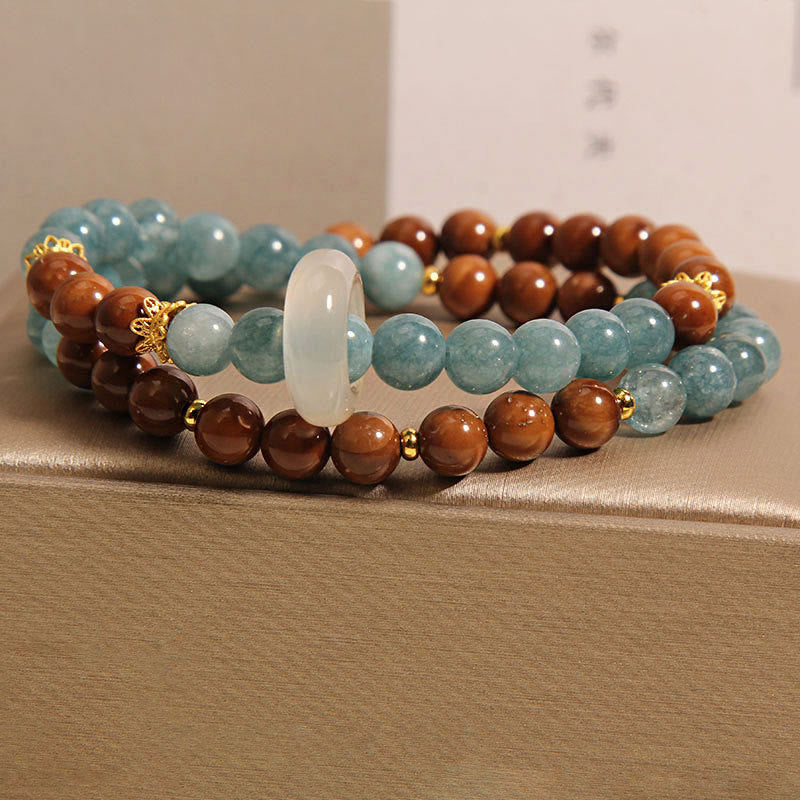 Buddha Stones Kuka Seed Jade Wealth Luck Bracelet - image 3