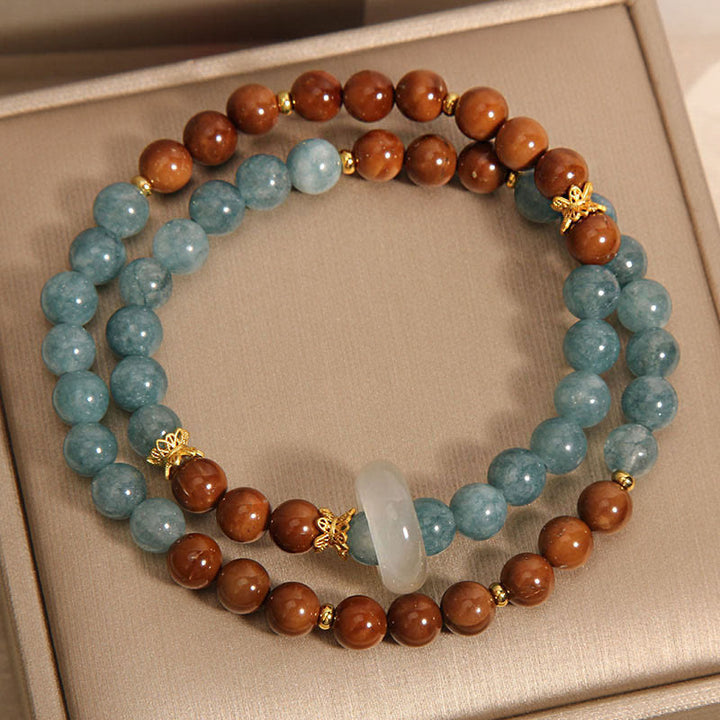 Buddha Stones Kuka Seed Jade Wealth Luck Bracelet - image 7
