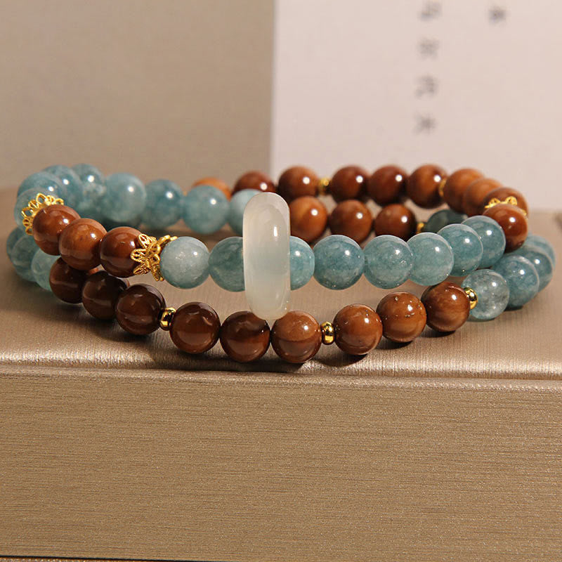 Buddha Stones Kuka Seed Jade Wealth Luck Bracelet - image 8