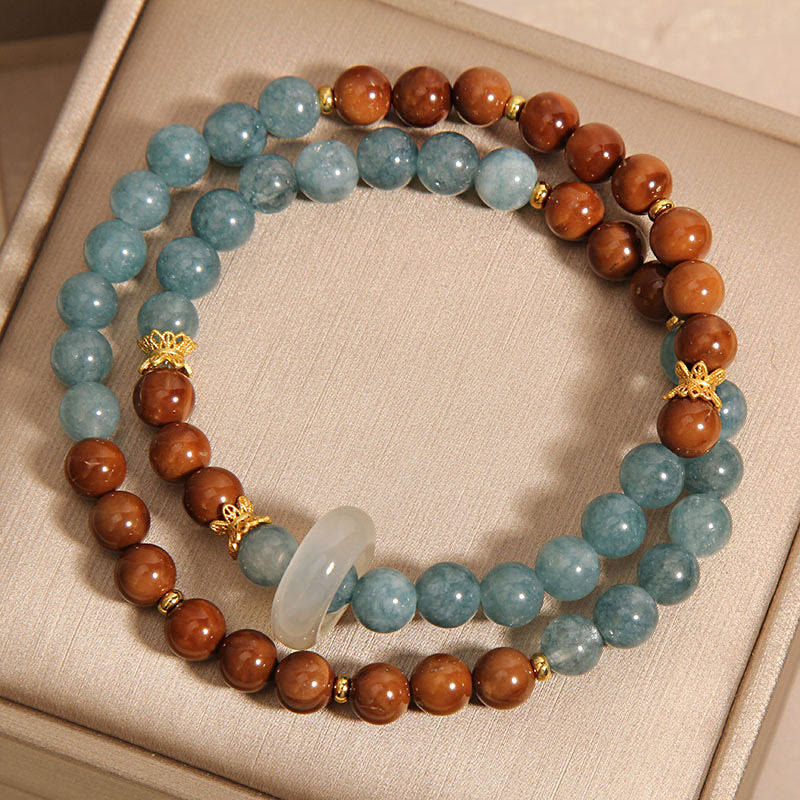 Buddha Stones Kuka Seed Jade Wealth Luck Bracelet - image 9
