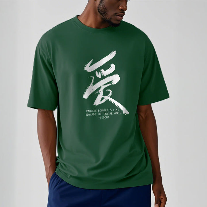 Buddha Stones Ai Radiate Boundless Love Towards The Entire World Tee T-shirt - image 3